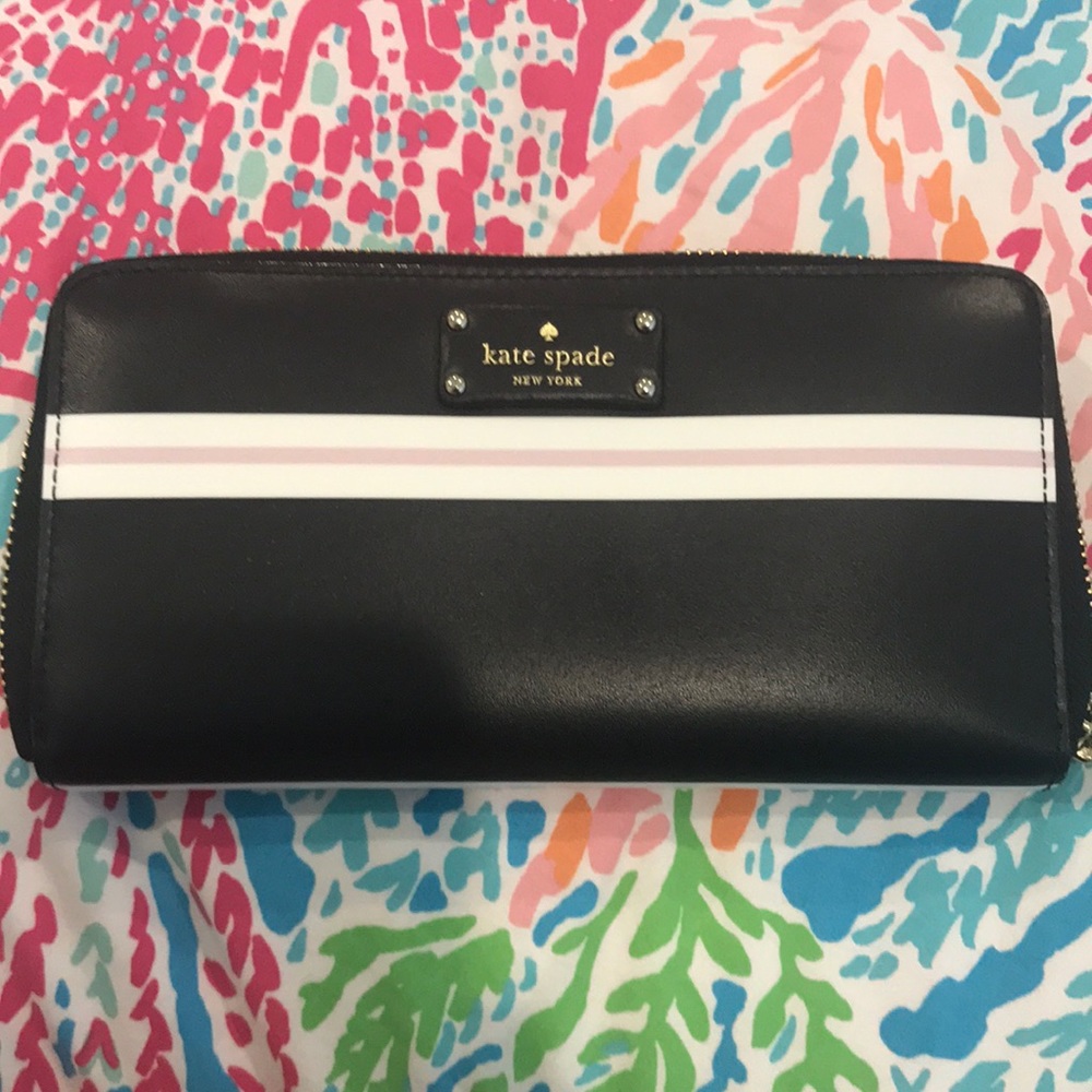 Leather Kate Spade wallet